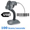 Scanner Code-Barres Filaire Zebra LS2208 - Le Best-Seller Mondial - USB