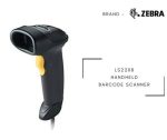 Scanner Code-Barres Filaire Zebra LS2208 - Le Best-Seller Mondial - USB